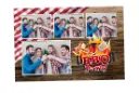 Barbeque Picnic Photo Booth 4x6 Template for Birthdays, BBQ Party, and Reunions