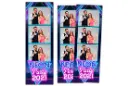 Neon Retro Photo Booth 2x6 Strips for Birthdays, Anniversaries, Prom, Reunions, and Homecoming/HOCO
